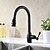 cheap Kitchen Faucets-Kitchen faucet - Single Handle One Hole Oil-rubbed Bronze Pull-out / ­Pull-down Deck Mounted Antique / Art Deco / Retro