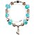 cheap Bracelets-Fine Styly Beads Strand Bracelet with Beautiful Pendant Charm Bracelet 18/19/20CM