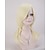 cheap Synthetic Trendy Wigs-capless blonde color high quality natural straight synthetic wig