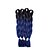 お買い得  かぎ針編みの髪-ボックス編み ツイスト三つ編み 人毛エクステンション オンブル’ 100％カネカロン髪 カネカロン 三つ編み ブレイズヘア 3ルーツ