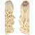 זול קוקו-תוספת שיער עם טבעת מיקרו קוקו שיער סינטטי חתיכת שיער הַאֲרָכַת שֵׂעָר מתולתל / מסולסל