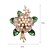 preiswerte Brosche-Damen Broschen Luxus Retro Künstliche Perle Modisch Viktorianisch Perlen Diamantimitate Brosche Schmuck Weiss - Grün Für Hochzeit Party Alltag Normal