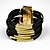 cheap Bracelets-Beautiful Rainbow Colorful Fabric Weave Magnet Buckle Friendship Wrap Layered Bracelet