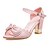 cheap Women&#039;s Sandals-Women&#039;s Wedding Dress Party &amp; Evening Summer Chunky Heel Leatherette White Pink Green