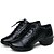 abordables Baskets de Danse-Femme Chaussures Modernes Cuir Basket Lacet Talon Bas Non Personnalisables Chaussures de danse Blanc / Noir