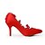 זול נעלי עקב לנשים-בלרינה\עקבים-נשים-נעלי חתונה-עקבים-חתונה / שמלה / מסיבה וערב-אדום