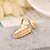 preiswerte Ringe-Nagel Fingerring Golden Silber versilbert vergoldet Personalisiert Ungewöhnlich Einzigartiges Design 4 / Damen