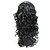 Недорогие Парик из искусственных волос без шапочки-основы-Парики из искусственных волос Кудрявый Кудрявый Парик Длинные Черный Искусственные волосы Жен. Черный