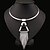 cheap Necklaces &amp; pendants-Choker Necklace Statement Necklace For Women&#039;s Party Casual Daily Sterling Silver Alloy Tassel Fringe Bib Gold Silver