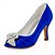 ieftine Pantofi de Mireasă-Pentru femei Sandale Toc Stilat Nuntă Rochie Party &amp; Seară Cristal Satin Elastic Vară Roz / Bleumarin / Albastru Închis
