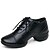 abordables Baskets de Danse-Femme Chaussures Modernes Cuir Basket Lacet Talon Bas Non Personnalisables Chaussures de danse Blanc / Noir