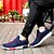 cheap Men&#039;s Athletic Shoes-Men&#039;s Flat Heel Comfort Athletic Casual Outdoor Lace-up Tulle Walking Shoes Fall Winter Black / Red / Green / Dark Blue