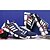 Χαμηλού Κόστους Ανδρικά Sneakers-Ανδρικά Παπούτσια άνεσης Γκλίτερ / Ύφασμα / PU Άνοιξη / Φθινόπωρο Αθλητικά Παπούτσια Τρέξιμο Δεν τρυπάει Μαύρο / Μπλε / Αθλητικό
