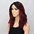 Χαμηλού Κόστους Συνθετικές Trendy Περούκες-Συνθετικές Περούκες Κυματιστό Κυματιστό Περούκα Μεσαίο Fuxia Συνθετικά μαλλιά Γυναικεία Μαλλιά με ανταύγειες Κόκκινο