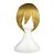billiga Halloween Wigs-Vocaloid Kagamine Len Cosplay-peruker Herr Dam 14 tum Värmebeständigt Fiber Anime peruk / Peruk / Peruk