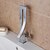 billige Armaturer til badeværelset-Håndvasken vandhane - Udbredt Krom Centersat Enkelt håndtag Et HulBath Taps