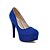 זול נעלי עקב לנשים-נשים נעליים דמוי עור אביב קיץ סתיו עקבים עקב סטילטו פלטפורמה עבור קזו&#039;אל שמלה שחור אדום כחול