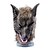 baratos Acessórios para Festa do Halloween-Cabeça de animal lobo látex com máscara de cabelo vestido extravagante traje do partido do dia das bruxas assustador