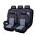 رخيصةأون أغطية مقاعد السيارات-CARPASS أغطية مقاعد السيارات أغطية المقاعد جلد PU عادي من أجل عالمي