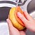 baratos Utensílios para cozinhar e guardar Fruta &amp; Vegetais-1pc vegetal escova de limpeza bonito frutas silicone fácil escova de limpeza para a limpeza de batata cenoura gengibre (cor aleatória)