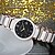 levne Módní hodinky-Dámské Módní hodinky Křemenný Japonské Quartz Nerez Bílá Hodinky na běžné nošení Analogové Bílá Černá
