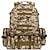 billiga Ryggsäckar och väskor-AOKALI 60L Ryggsäckar Militär taktisk ryggsäck Multifunktionell Vattentät Slitstyrka Utomhus Camping Klättring oxford ACU Färg djungel kamouflage digital Jungel