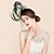 cheap Headpieces-Tulle Feather Fascinators Hats 1 Wedding Special Occasion Casual Headpiece