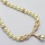 זול סט תכשיטים-בגדי ריקוד נשים סט תכשיטים נשים בסיסי דמוי פנינה ירח דבש דמוי פנינה עגילים תכשיטים מוזהב עבור חתונה Party יומי קזו&#039;אל / שרשראות