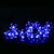 abordables Guirlandes Lumineuses LED-hhr @ 5m 20 conduit cellule solaire chaud bleu couleur / / / multi imperméables / rechargeables chaîne de lumières en plein air