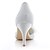 abordables Chaussures de mariée-Femme Chaussures à Talons Talon Aiguille Mariage Habillé Soirée &amp; Evénement Cristal Fleur Satin Elastique Eté Ivoire