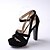 baratos Sandálias de mulher-Mulheres Sapatos Camurça Primavera Verão Gladiador Chanel Inovador Conforto Salto Robusto Plataforma para Casual Escritório e Carreira