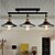 voordelige Plafondlampen-3-Light 75cm(29.5 inch) Ministijl Plafond Lampen Metaal Eiland Geschilderde afwerkingen Retro 110-120V 220-240V / E26 / E27