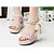 cheap Women&#039;s Sandals-Women&#039;s Shoes PU Summer Open Toe Sandals Casual Wedge Heel Others Blue / Pink / Purple