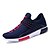 cheap Men&#039;s Athletic Shoes-Men&#039;s Flat Heel Comfort Athletic Casual Outdoor Lace-up Tulle Walking Shoes Fall Winter Black / Red / Green / Dark Blue