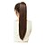 baratos Apliques de cabelo-Trança Rabos-de-Cavalo Cabelo Sintético Pedaço de cabelo Alongamento Liso / Reto