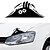halpa Tarrat-ZIQIAO Autotarrat Cartoon Koko auton tarroja Piirretty 3D-tarrat