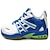 baratos Sapatos Desportivos para Homem-Homens Couro Ecológico Tênis Badminton Cadarço Azul