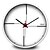 cheap Modern/Contemporary Wall Clocks-Wall Clock，Modern Contemporary Metal Round Indoor / Outdoor