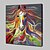 cheap Animal Paintings-Oil Painting Hand Painted Square Animals Modern With Stretched Frame / Stretched Canvas