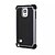 olcso Mobiltelefon tokok &amp; Képernyő védők-Case Kompatibilitás Samsung Galaxy Note 4 / Note 3 Ütésálló Fekete tok Páncél PC