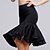 cheap Latin Dancewear-Latin Dance Bottoms Women&#039;s Performance Rayon Ruched Sleeveless High Skirt