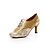 זול נעליים לטיניות-ללא התאמה אישית-עקב רחב-עור-לטיני / סלסה-נשים