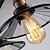 olcso Mennyezeti lámpák-3-Light 75cm(29.5 inch) Mini stílus Mennyezeti lámpa Fém Kuhinjski luster sa tri sijalice Festett felületek Retro 110-120 V 220-240 V / E26 / E27