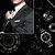 levne Sportovní hodinky-SINOBI Pánské Sportovní hodinky Módní hodinky Náramkové hodinky Křemenný Japonské Quartz Černá / Červená 30 m Voděodolné Kalendář Chronograf Analogové Luxus - Černočervená Černá / šedá Červená Dva