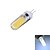 billige Bi-pin lamper med LED-200-300lm G4 LED-lamper med G-sokkel T 1 LED perler COB Mulighet for demping / Dekorativ Varm hvit / Kjølig hvit 220-240V