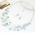 cheap Jewelry Sets-Drop Earrings Necklace / Earrings For Women&#039;s Crystal Party Daily Crystal Shell Layered Floating Black White Red Blue Green / Layered Necklace