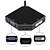 preiswerte Audiokabel-Mini-DP zum HDMI / DVI / VGA-Wandler 3-in-1-Adapterkabel 1080p High-Übertragung unterstützt