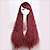 cheap Synthetic Trendy Wigs-Synthetic Wig Curly / Wavy Style With Bangs Wig Synthetic Hair 25 inch Women&#039;s Wig