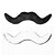 baratos Acessórios para Festa do Halloween-falso bigode em todo o mundo 12pcs / set traje do partido quente do dia das bruxas bigode engraçado falsa barba suiça