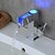 abordables Classiques-Robinet lavabo - LED Chrome Set de centre Mitigeur un trouBath Taps